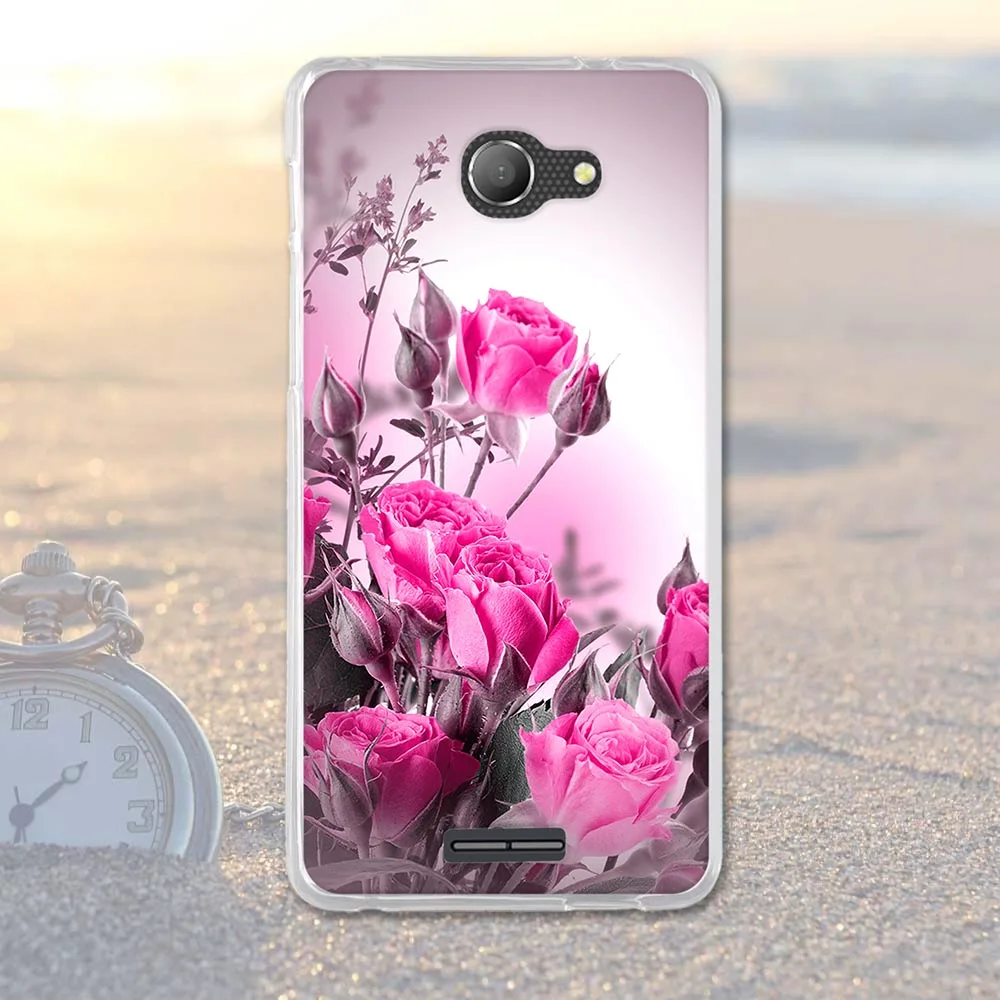 Для Alcatel Flash Plus 2 Чехол 5 "Новый Мягкий ТПУ гелевый Coque для защитный чехол задней