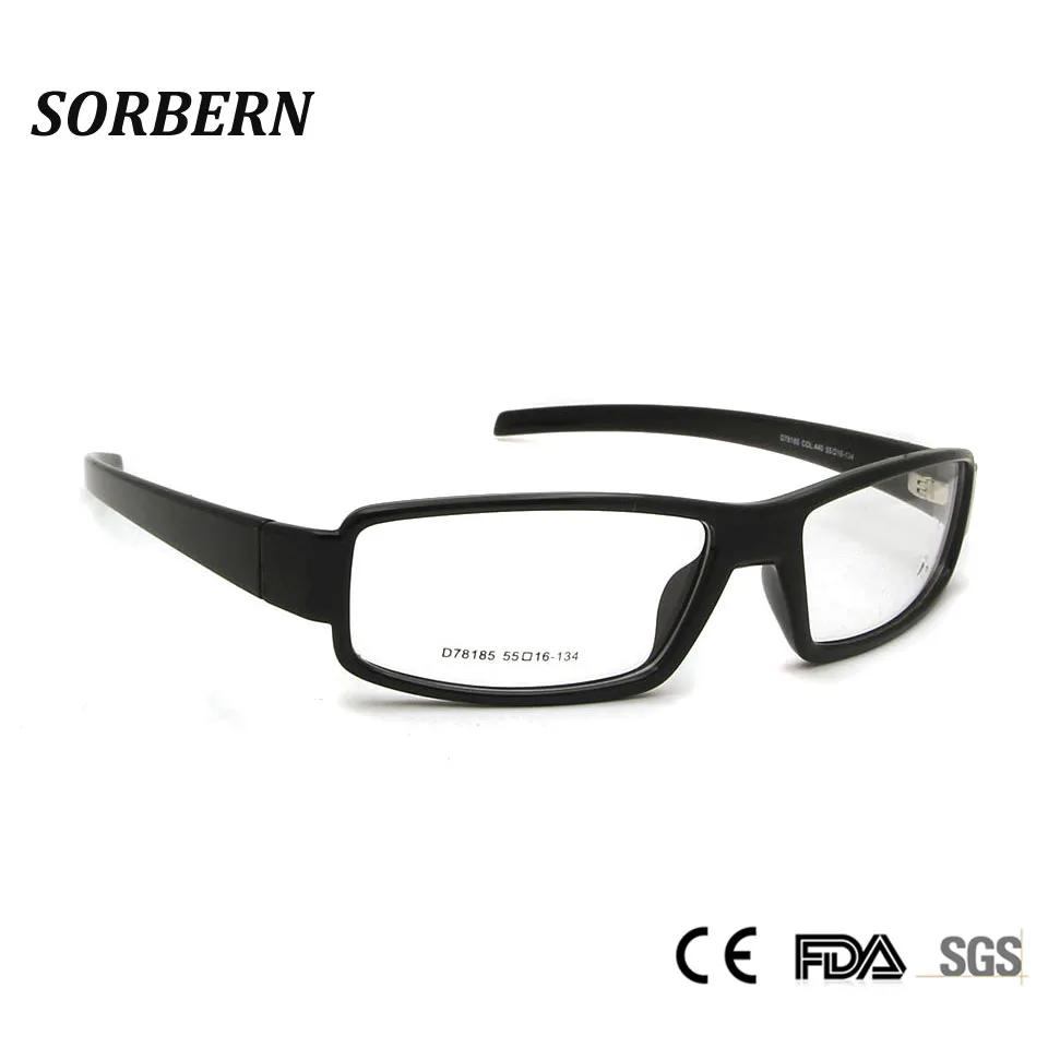 

TR90 Memory Eyeglass Frame Male Eyewear Frames Men Sport Glasses Frame Optical Frames Full Rim Oprawki Okularowe Damskie