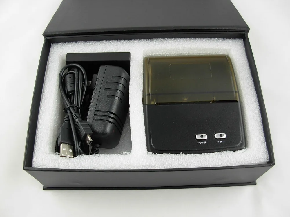 (Бесплатный SDK)3 дюйма 80 мм Android Bluetooth принтер для парковки/такси промышленности