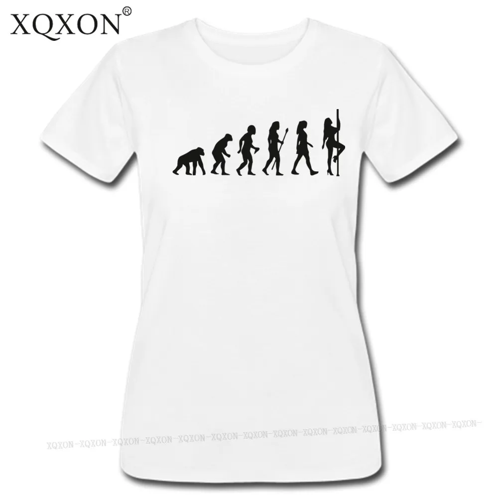 Женская футболка XQXON хлопковая с коротким рукавом для танцев на шесте модель W124