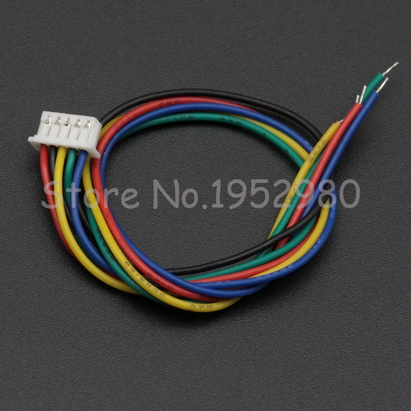 Штекерный разъем 1 25 мм длиной 15 см 50 шт. 28AWG 2/3/4/5/6/7/8/9/10 Pin разноцветные кабели JST с