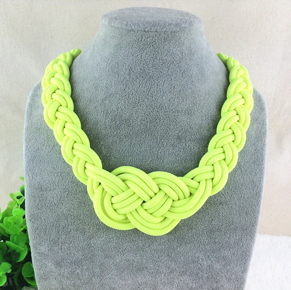 Массивное колье ожерелье s &amp Подвески женское эффектное модное неоновое