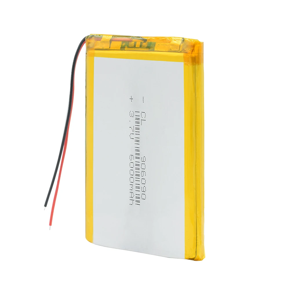 3 7 V 8000mAh Lipo батарея 7566121 для планшета MID GPS электрические игрушки Li Po литий