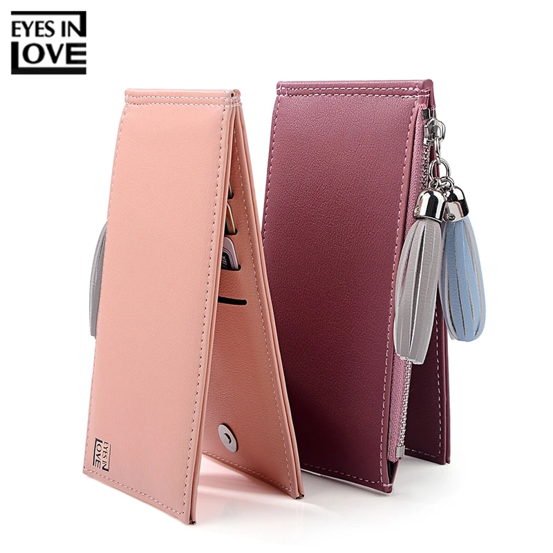 

2022 Brand Designer Tassel Wallet Women Fringe Element Female Wallets Clutch Long Style Credit Card Purse Ladies High Quality