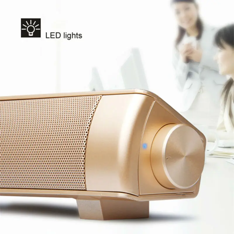 Speakers Bluetooth Speaker 10w S08 Soundbar Home Audio Theater Subwoofer Bass System Receiver 3.0 USB | Электроника
