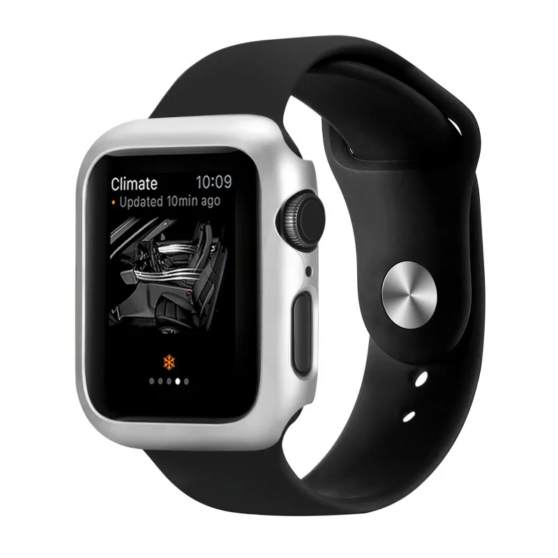 Роскошный защитный чехол из поликарбоната для Apple Watch серии 5 серии 4, чехол для iWatch 40 мм 44 мм бампер