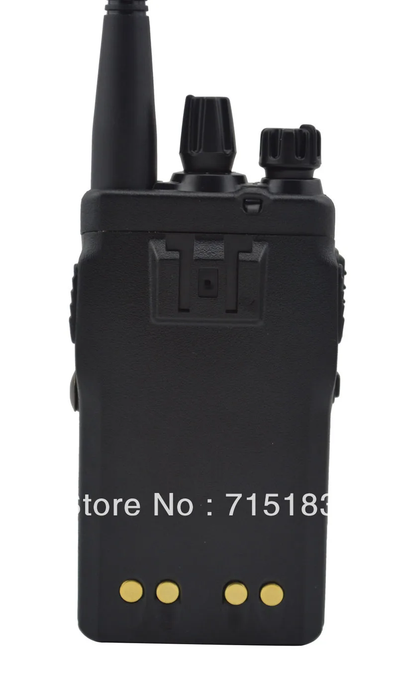 Черный цвет искусственная кожа двухдиапазонный VHF и UHF Профессиональный