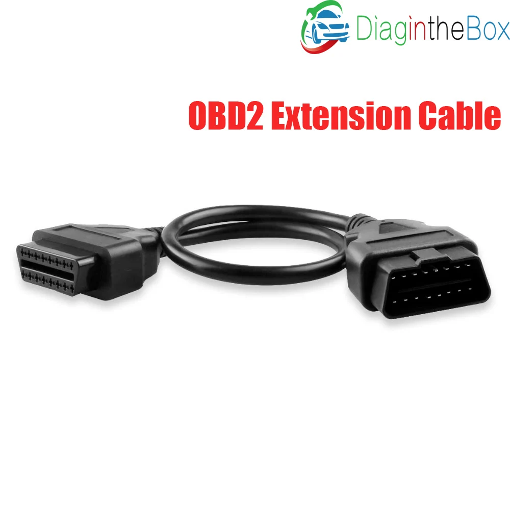 Высококачественный диагностический кабель obd II 16Pin для автомобиля Удлинительный