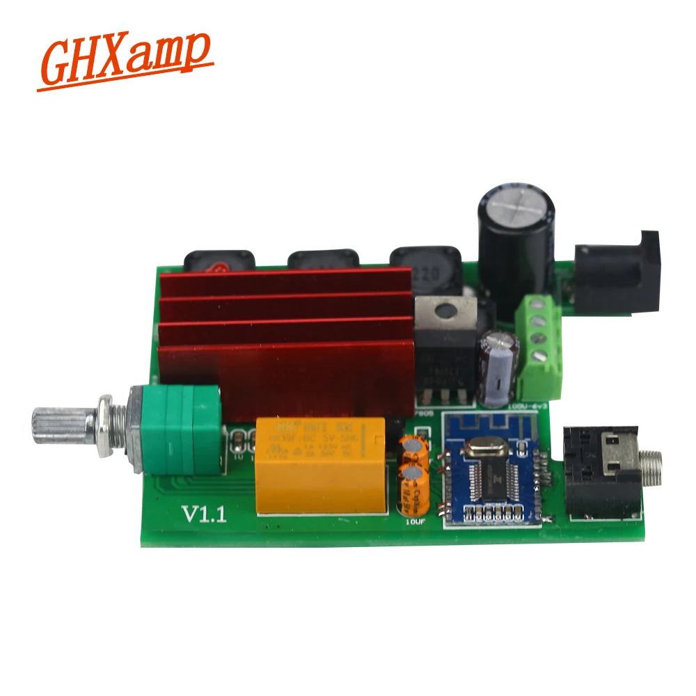 Ghxamp Bluetooth усилитель TPA3116 50 Вт* 2 HIFI Цифровой Усилитель мощности доска для Bluetooth динамик высокой мощности DIY AUX
