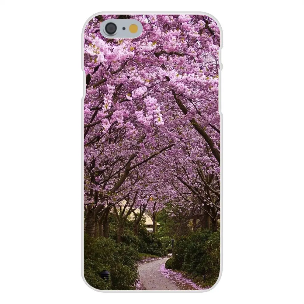 FGHGF природного высокая гора лес на море человека архитектура цветка TPU чехол для