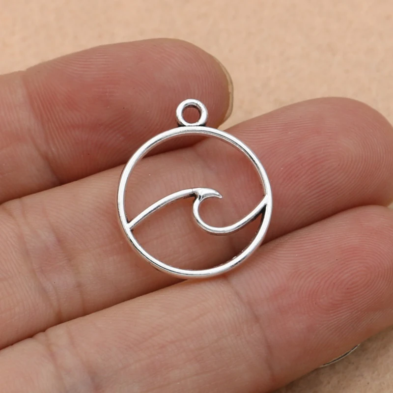 Подвеска KJjewel под античное серебро для изготовления ювелирных изделий браслетов