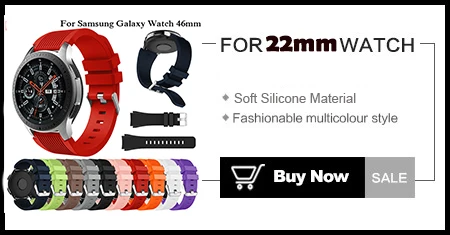 Силиконовый ремешок 22 мм для samsung Galaxy Watch, Классические Смарт-часы 46 мм, несколько вентиляционных отверстий, двухцветные резиновые Ремешки для наручных часов
