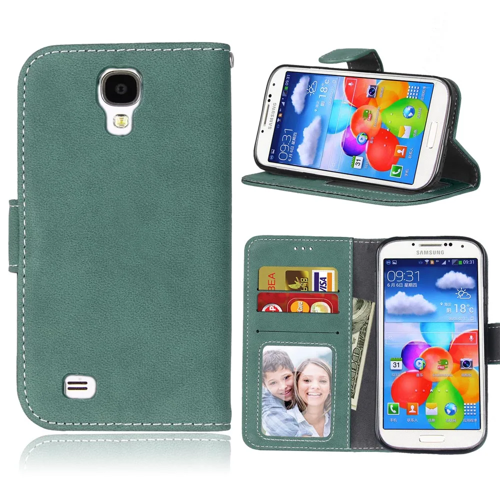 Чехлы для Samsung S4 откидной Чехол телефона кожаный чехол бумажник Galaxy SIV i9500 9500 i9505