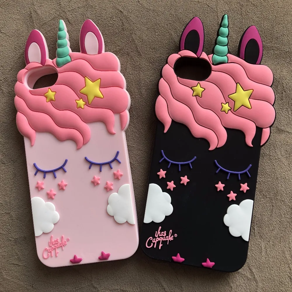 3D Fashion Cartoon Pink Unicorn Soft Silicone Case For Samsung Galaxy S8 S9 PIus S6 S7 Edge J3 J5 J7 2016 2017 Pro A8 A5 2018 |