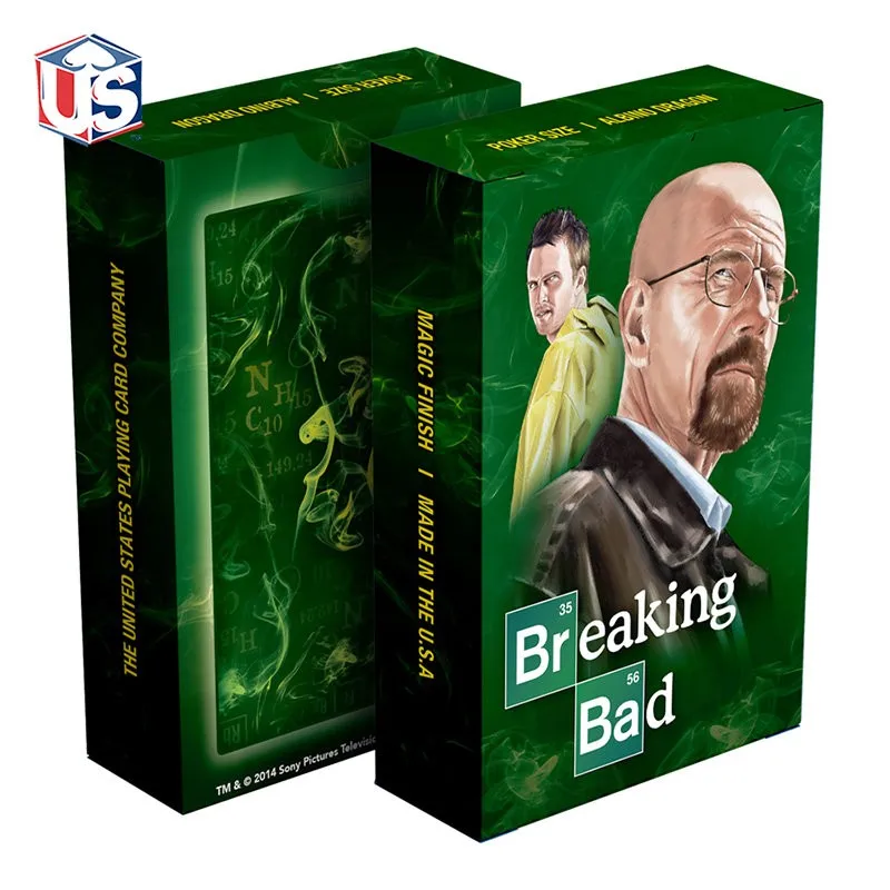 1 колода цена во все тяжкие синие или зеленые карты игральные размер покера USPCC