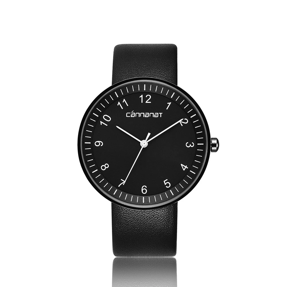 Унисекс для отдыха бизнес кожаный ремень мужские часы модные кварцевые женские