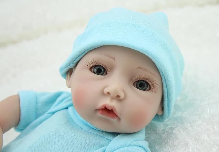 Кукла реборн мягкая игрушка душ для мальчиков реквизит фотосъемки милый подарок