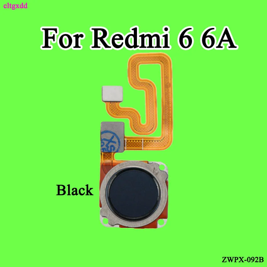 Cltgxdd для Xiaomi Redmi 6A сканер отпечатков пальцев кнопка домой гибкий кабель сенсорный