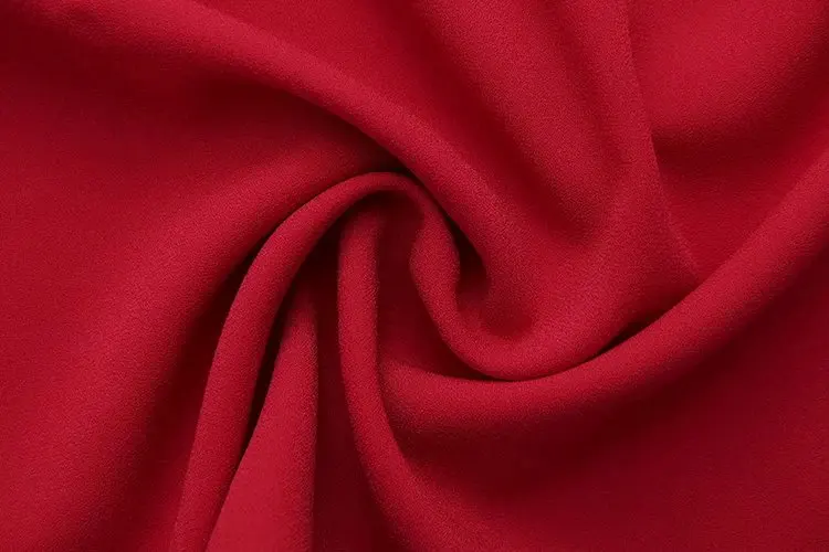 

Plus size flare sleeve ruffles bow red chiffon women blouse 2019 casual spring ladies O-Neck Long sleeves shirts female tops 4XL