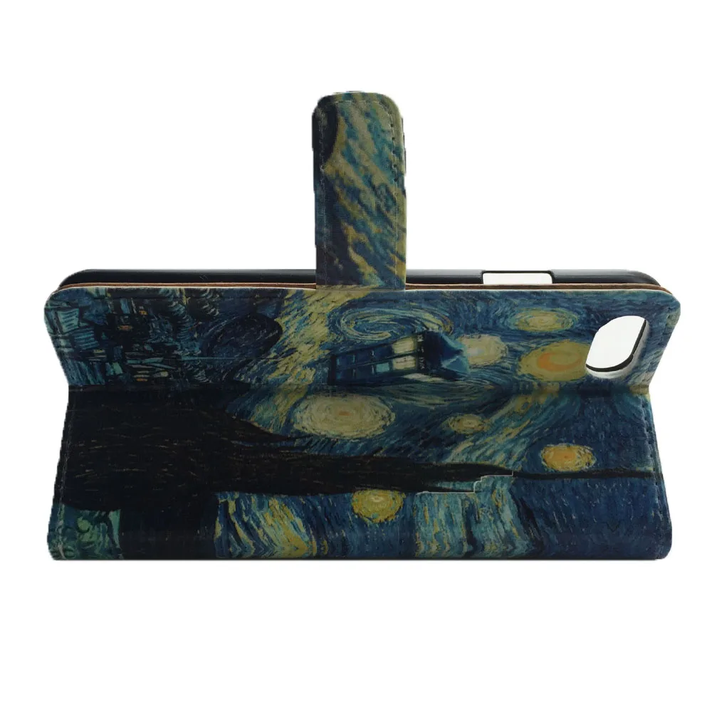 Luxury Retro Painting PU Leather cases Bag For iPhone 7 7Plus 6 6S Plus 5 5S SE wallet case Flip Bracket Mobile Phone cover | Мобильные