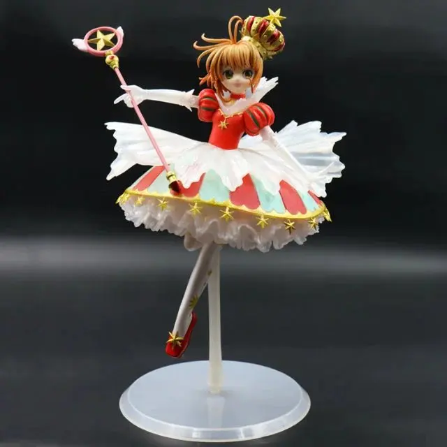 Японское аниме Cardcaptor Sakura 15 лет юбилей Kinomoto Sakura Crown 1/7 масштаб экшн-фигурка кукла игрушка подарок CHN VER
