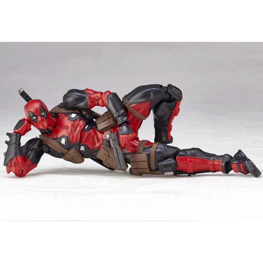 15cm Super Heros Deadpool Joint movement Action Figure Collection toys for christmas gift Weapons | Игрушки и хобби