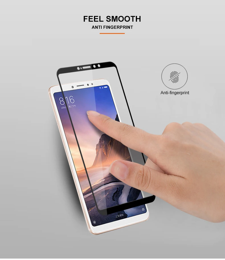 YIYONG полноэкранное покрытие стекло для Xiaomi mi Max 2 3 Закаленное стекло Xio mi Max2 Max3 Защита экрана для Xiao mi Max 3 2 стекло