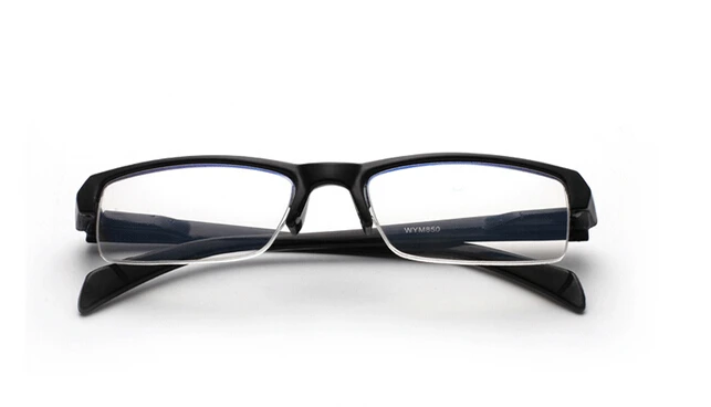 Модные полуоправы унисекс очки для близорукости синяя пленка близорукость-1 0 ----6