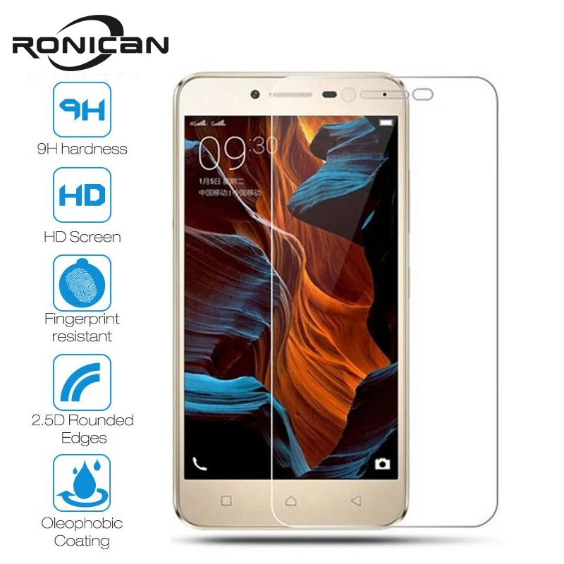 Защитное стекло RONICAN для lenovo Vibe K5 взрывозащищенное Закаленное Lenovo Plus 5 0 |