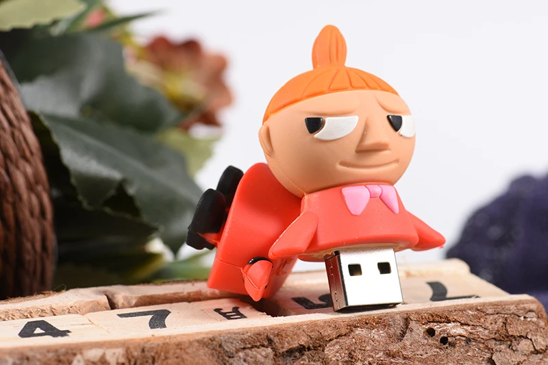 JASTER USB 2,0 64 ГБ 32 ГБ 16 ГБ 4 ГБ мультфильм Муми-долина карта памяти u диск Прекрасный маленький мой/Snufkin usb флэш-накопитель флешка