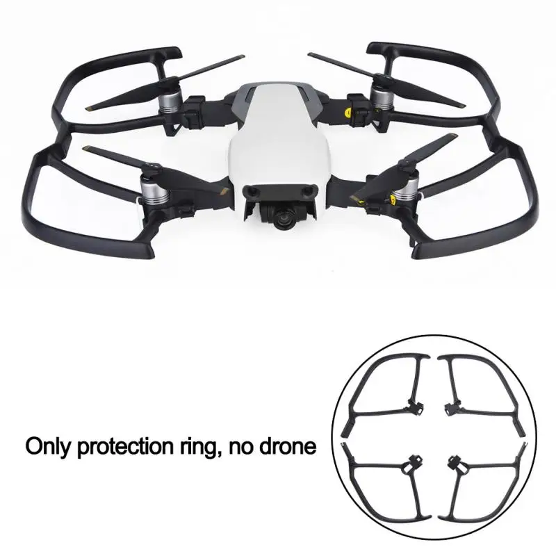 Черный quick выпущен предотвращения столкновений кольца Пропеллер гвардии