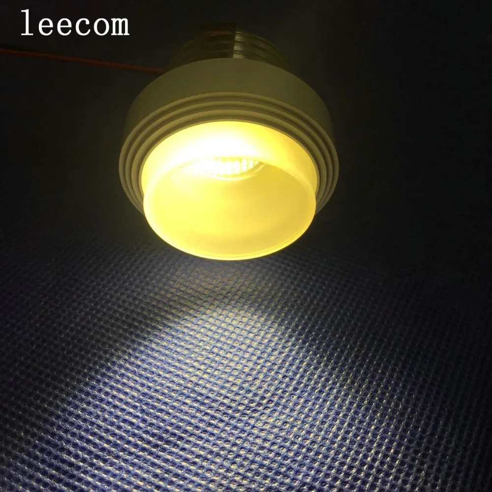 5 шт. яркий встраиваемые белый светодиодный потолочный светильник Cob 3 Вт