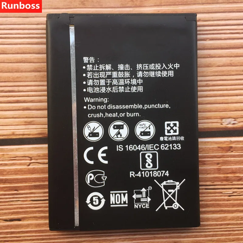 Для HUAWEI E5573S 856/852/853 HB434666RBC Wifi аккумуляторная литий ионная Встроенная полимерная