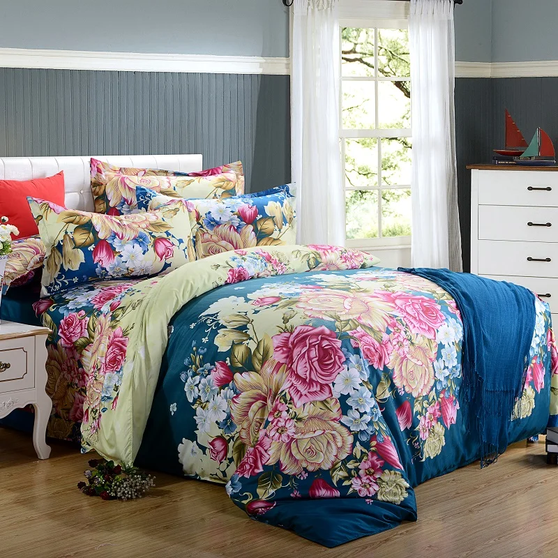 Новые Взрывные модели домашнего текстиля комплекты постельного белья 3D