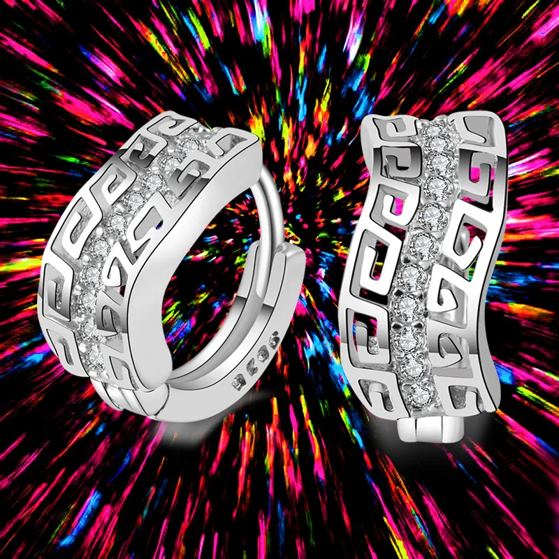 100% ювелирные изделия из стерлингового серебра 925 пробы Классические серебряные