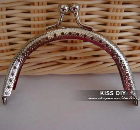 5 шт/лот DIY 16,5 см горный хрусталь античная бронза с рельефным цветочным орнаментом металлический кошелек рамка Ручка для сумки шитье ремесло портной