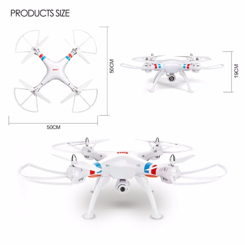 Дрон SYMA X8C с HD камерой 2 4G 4CH 6 осевой Профессиональный Радиоуправляемый