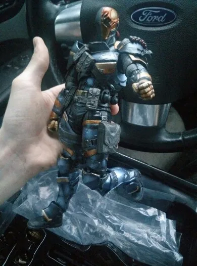 Play Arts 27 см DC персонаж Deathstroke фигурка модель игрушки