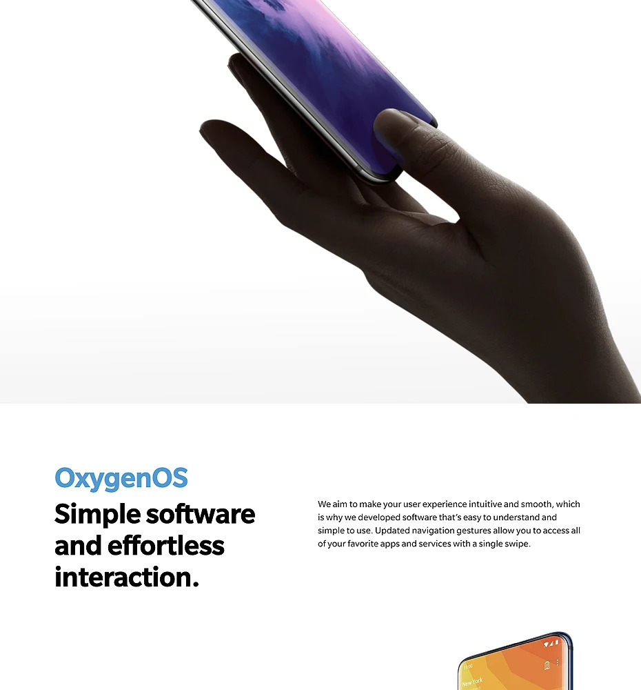 Смартфон Oneplus 7 Pro с глобальной ПЗУ, 6 ГБ, 128 ГБ, Snapdragon 855, 6,67 дюйма, AMOLED экран, 48мп, тройная камера, 30 Вт, зарядное устройство, NFC, 4000 мА/ч