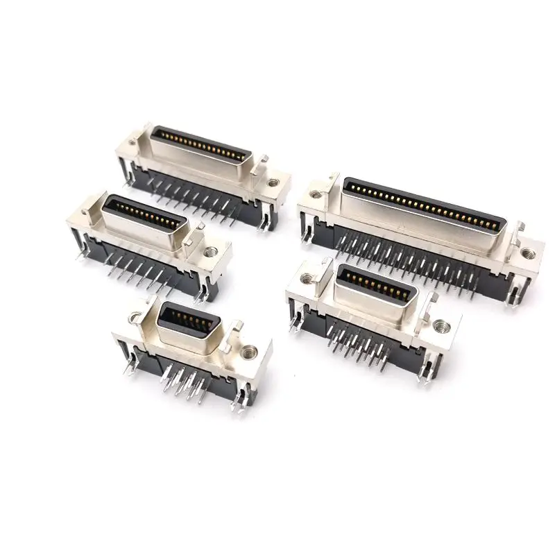 20 шт. разъемы SCSI 14 26 36 50 Pin 90 градусов|connector|degreel connector |
