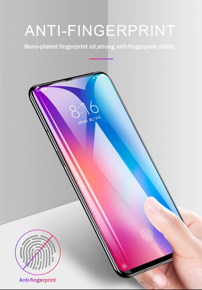 TCICPC 2 шт Xiaomi Mi 9 закаленное стекло Xiaomi Mi 9 3D полностью проклеенное Защитное стекло для экрана для Xiaomi Mi 9 SE Защитная пленка для экрана