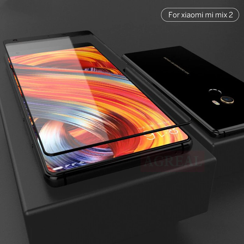 For xiaomi mi mix 2 6D glass tempered screen protector 9h for mix2 Clear Screen phone film 2s | Мобильные телефоны и