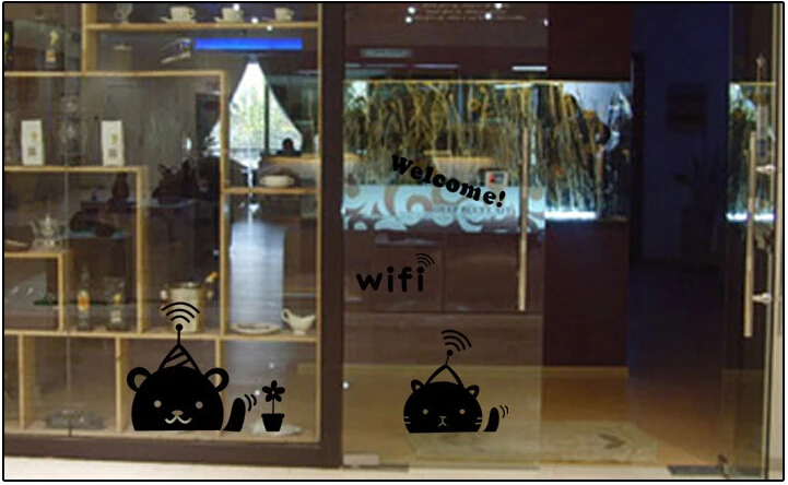 5p медвежонок магазин отелей офисное стекло настенное окно клей сервис