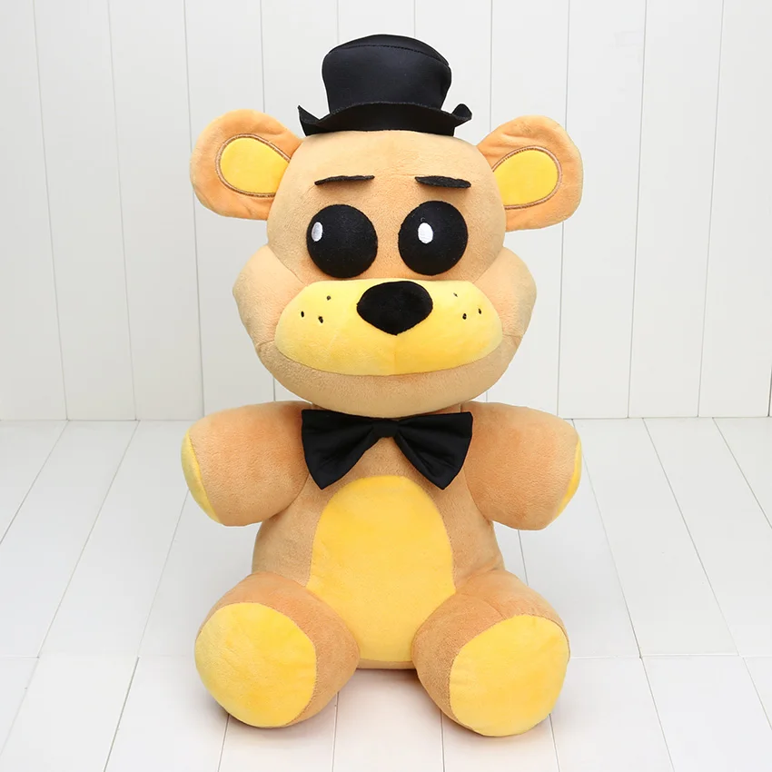 Плюшевые игрушки FNAF five night at freddy's 45 см большой размер Фредди фазбер мангл Фокси