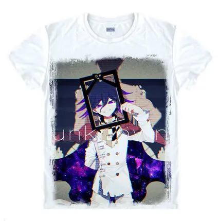 12 Новая футболка для косплея Danganronpa V3, аниме Ouma Kokichi Dangan ronpa, футболка с коротким рукавом, топы, футболки - Цвет: 12