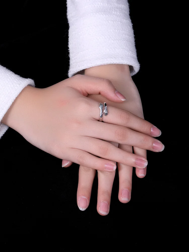 KJJEAXCMY boutique jewelryar Серебро S925 пробы Корейская версия простоты творчество мода