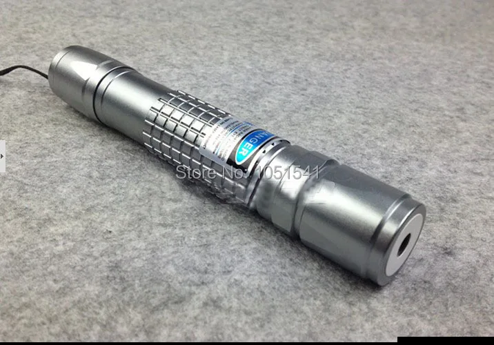 Мощный военный 405нм фиолетовый синий лазерный указатель 10000 м светодиодный