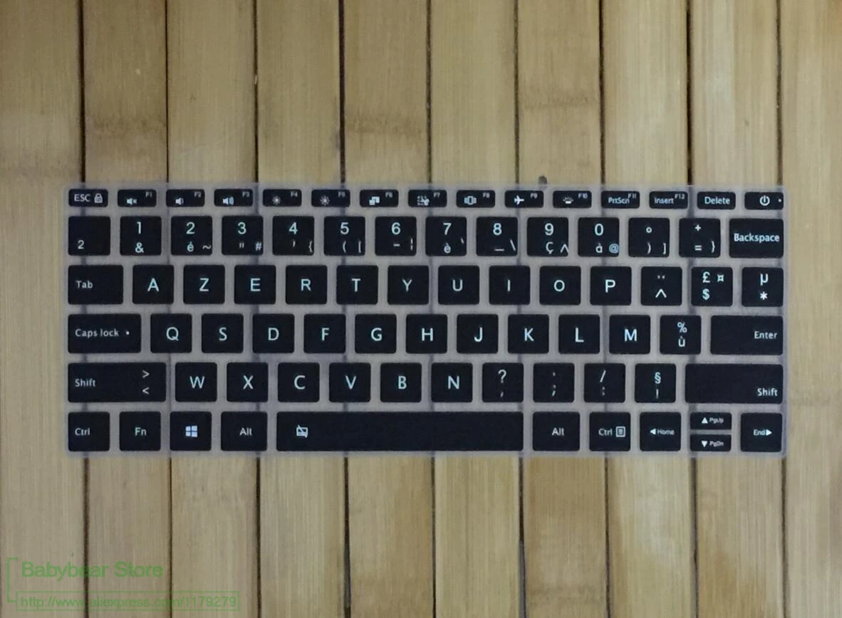 Французский clavier ноутбук с клавиатурой AZERTY Защитная крышка клавиатуры для Xiaomi Mi