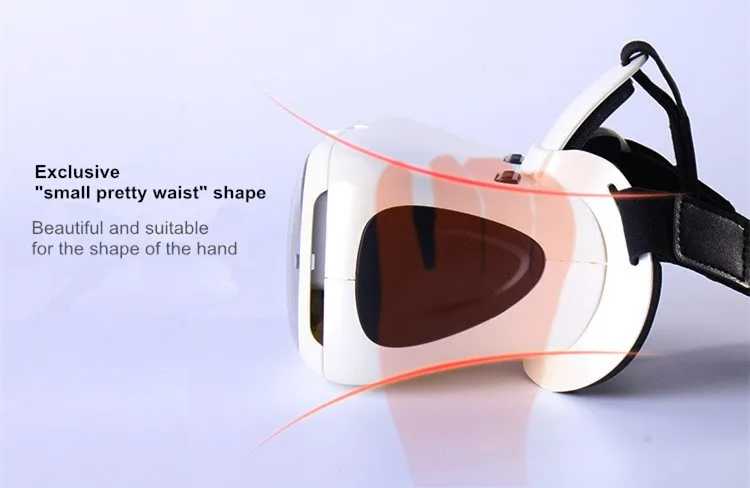 RITECH III Виртуальная реальность 3D видео очки RIEM 3 Plus VR шлем коробка для 3D фильмов Игры совместимы 4,7/5,0-" мобильный телефон