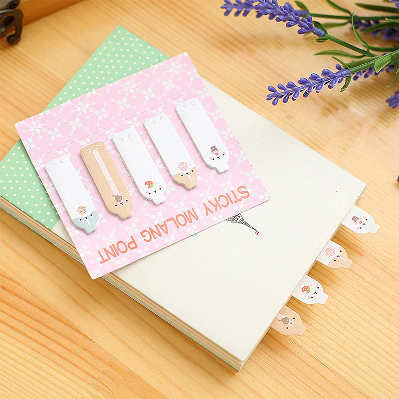 CXZY Potato rabbit sticky notes милый индекс вкладка блокнот планировщик наклейки Скрапбукинг